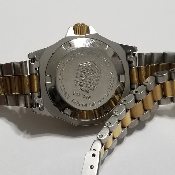 Authentic Tag Heuer two tone Swiss made watch. - Picture 13 of 16